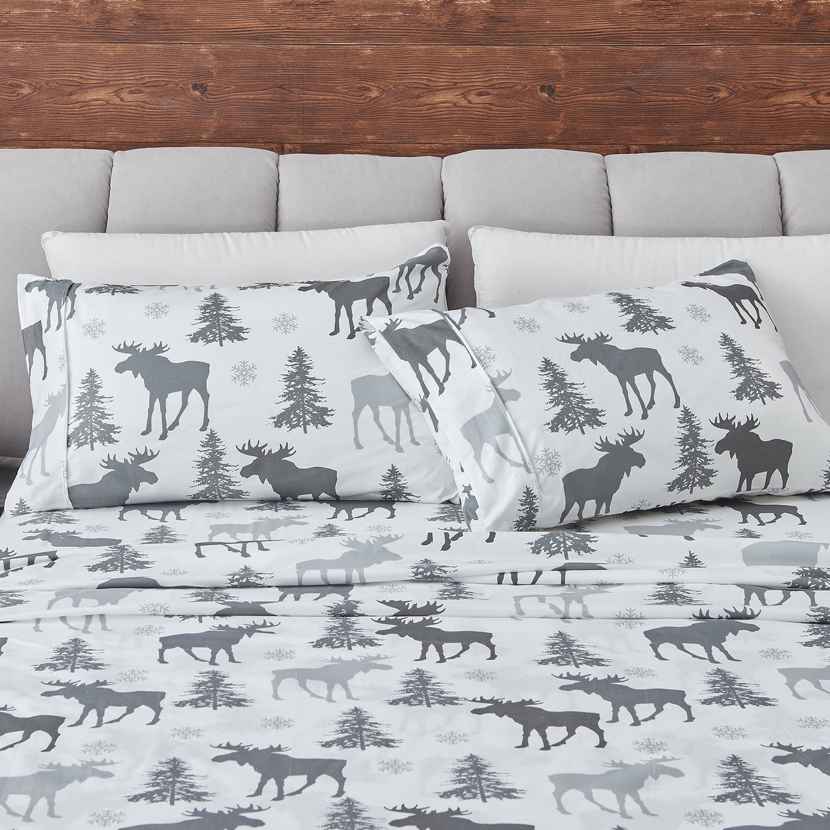 Lodge Printed Sheet Set - Mountain Ridge Collection - Fabs things