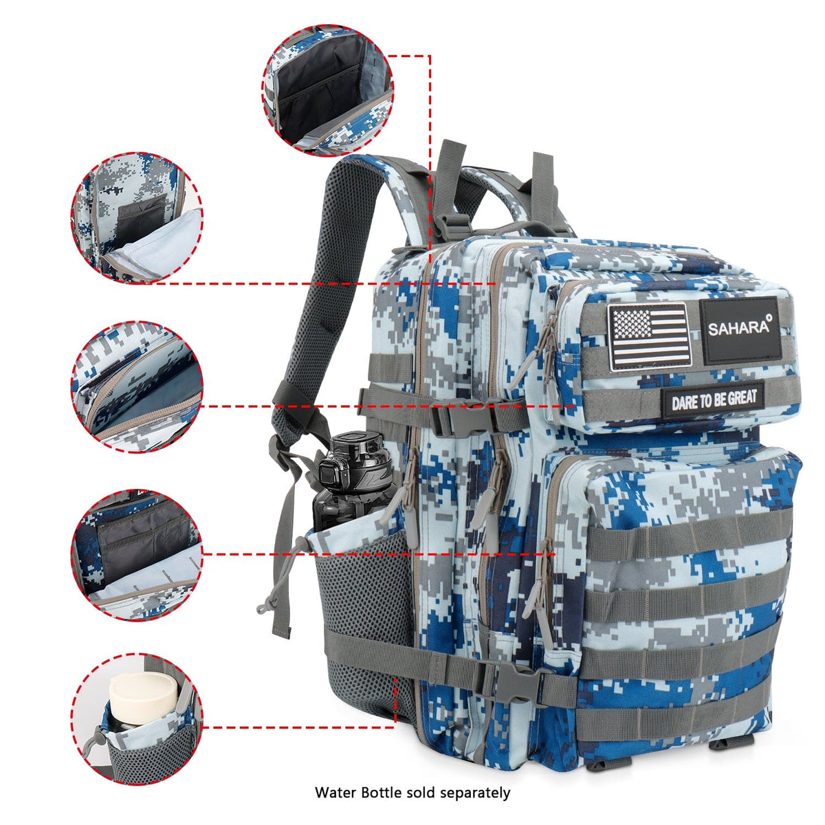 Raider Series Travel Bag & Laptop Backpack for Laptops up to 17.3-inch - Fabs things